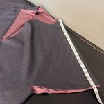 Opera Coat 1960s Wool custom Cape/overcoat,purple contrast satin purple lining Size L Photo 7