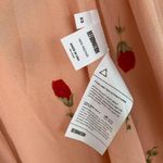 Reformation  Sandra Wrap Maxi Dress Pink Floral Print size XS Photo 7