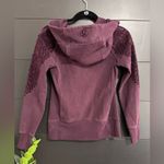 Lululemon  Full Zip Scuba Hoodie Sweatshirt Floral Flock Women’s Sz 2 GUC Photo 4