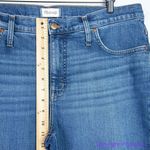 Madewell NEW Kick Out Crop Jeans in Brinton Wash, 33 Photo 6