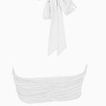 Tic Toc White Halter Top Photo 1