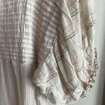Free People  Elise Textured Gauzy Striped Tunic Photo 4