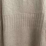 All Saints Size Large Cream Wool Alpaca Blend Riva V Neck Hi Low Jumper Sweater Photo 6