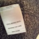 Garnet Hill Merino Wool Sweater Tunic Dress-Small-Gray-Long Sleeve-Mockneck Photo 7