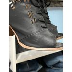 Restricted high heel black cut out‎ shoes size 6.5 Photo 9