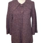 Carolyn Taylor 🇹🇩🇹🇩🇹🇩BOGOHO 🇹🇩🇹🇩🇹🇩 Purple Knit Cardigan Photo 0