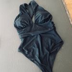 Hilinker Sexy One Piece Bathing Suit for Women Tummy Control Front Crossover Swimsuit Photo 5