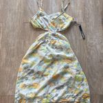 PacSun O’Neill pastel cut out open back mini dress XS NEW Photo 0