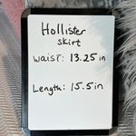 Hollister Faux Suede Skirt Mini Warm Tan Womens 3 Lace Up Rodeo Wedtern Photo 9