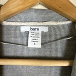 Bar III Women's Gray & Ivory Open-Front Waterfall Sweater Coat Sz S Cardigan Photo 2