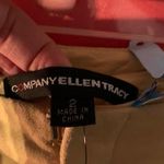 Ellen Tracy  size 2 beige leather pants Photo 4