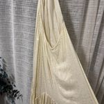 Revolve SUNDRESS Zahara Backless Embellished Halter Dress - Sz. M/L (Color: Coconut) Photo 4