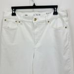 J.Crew NEW New High Rise Denim Trouser Jean Wide Leg Semi Stretch White US 29 Photo 6