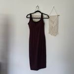Vuori  Halo Essential Midi Dress Color Chestnut Photo 1