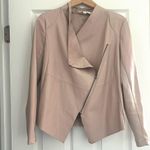 BB Dakota Faux Leather Moto Jacket with Asymmetrical Zip, Size Small Pink Photo 1