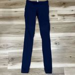 Alo Yoga Coast Stirrup Mesh Leggings Heel Strap Blue Women’s Size XS Photo 2