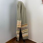 Anthropologie Daily Practice by  Moss Fair Isle Turtleneck Sweater Dress Large Photo 7