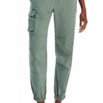 Sweaty Betty  Quinn Cargo Ankle Pants Size 4 Green Athleisure Athletic Photo 0