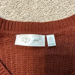 RD Style  Rust Brown V-Neck Sweater Size XXL Photo 1