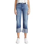 Mother Jean Dusty Cuff Fray Crop Mums The Word Wash Size 26 Photo 2