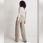 Madewell  The Petite Harlow Wide Leg Pant 12P Forgotten Landscape Khaki Beige Photo 3