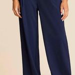 Lou & grey  Navy Blue Wanderweave pants size M Photo 1