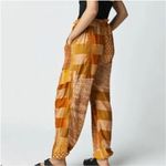 Free People NWT Camille Patchwork Joggers Bohemian Lagenlook Style Size Medium Photo 2