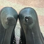 Frye  Shelby Black Studded Ring Mule Clogs Heeled Slip-On Leather Western Boho Photo 7