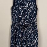Athleta Rincon Abstract Print Mini Dress Womens XS Blue Active Activewear Casual Photo 6