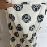 J.Crew white tiered seashell cotton beach maxi dress size 10 vacation summer Photo 6