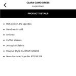 superdown Clara Camo Dress Photo 3