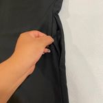 French Connection  Black Sleeveless Romper Size 4 Elegant Minimalist Photo 5