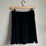 🖤Y2K Vintage New Moves Velvet Black Skater Mini Skirt Size L Photo 1