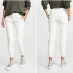 NILI LOTAN Cropped Military Pants In White Size 2 Photo 1