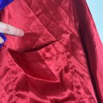 Victoria's Secret VTG 90s  Satin NIGHT SHIRT Nightgown Gold Label red pjs sz P/S Photo 4