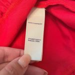 Rebecca Minkoff Red Cold Shoulder Ruffle Midi Dress Size Small Photo 9