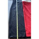 Vince Camuto  women’s Size 10 Retro Pattern Red Black White Dress Zip Formal Photo 4