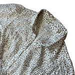 J.Crew  Womens Brown Animal Print Short Sleeve Collared Mini Dress Size 4P Photo 3