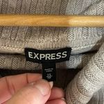 EXPRESS Women’s  tan colored wide turtleneck 1/2 sleeve sweater XS Photo 2
