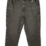 American Eagle ‎ Outfitters Super High Rise Ankle Black Jeans Size 18 Short Photo 0