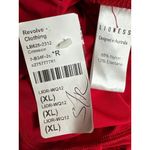 LIONESS  Rendezvous Mini Skirt in Crimson X-Large Womens Stretchy Ruffle Photo 8