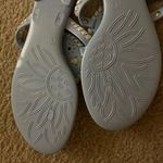 Jack Rogers Womens  Carolina light blue and white jelly sandals Photo 3