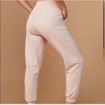 TAN + LINES by Sivan Ayla Small Rosebowl Joggers Light Pink Athleisure Sweatpant Photo 2