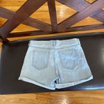 Banana Republic  light wash denim jean shorts in a size 6 festival concert summer Photo 7