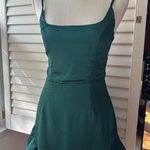 Angel Biba Elegant Green Sleeveless Dress Photo 0
