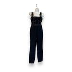 We Wore What New Revolve Corset Overalls Stretch Denim Dark Wash Medium MSRP $198 Photo 4