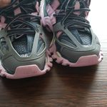 Balenciaga  Pink Gray Edgy Feminine Old Money Y2K Fashion Comfy Sneakers Size 6 Photo 2