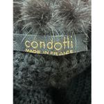 Condotti Apparel Fur Hat Made in France Black Photo 4