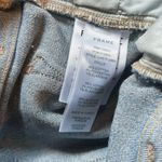 frame denim Stallis Le High Straight Blue Jeans Size 24 Photo 8