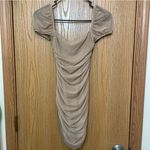 Princess Polly Charvi Mini Dress Tan Photo 3